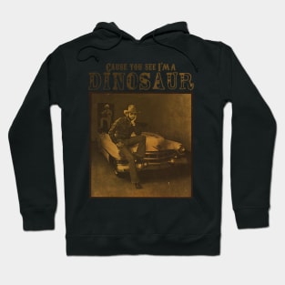 Dinosaur Hank Williams Jr Vintage 90s Hoodie